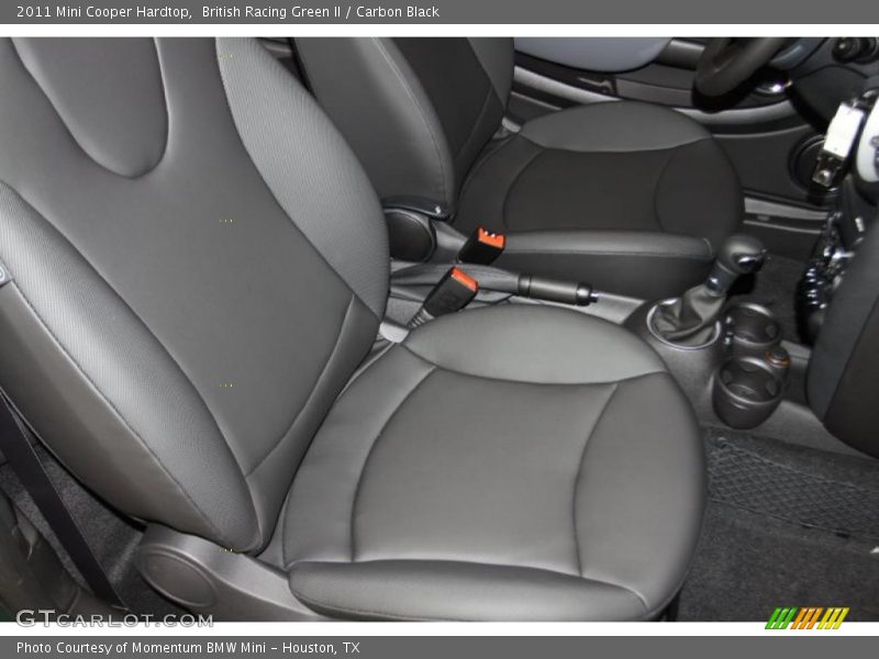 British Racing Green II / Carbon Black 2011 Mini Cooper Hardtop