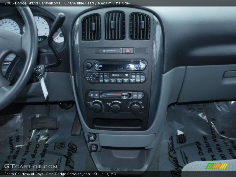 Butane Blue Pearl / Medium Slate Gray 2006 Dodge Grand Caravan SXT