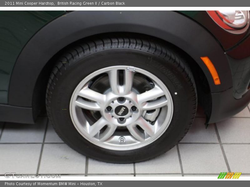 British Racing Green II / Carbon Black 2011 Mini Cooper Hardtop
