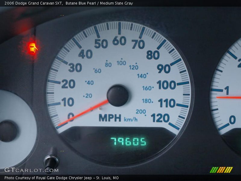 Butane Blue Pearl / Medium Slate Gray 2006 Dodge Grand Caravan SXT