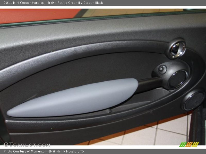 British Racing Green II / Carbon Black 2011 Mini Cooper Hardtop
