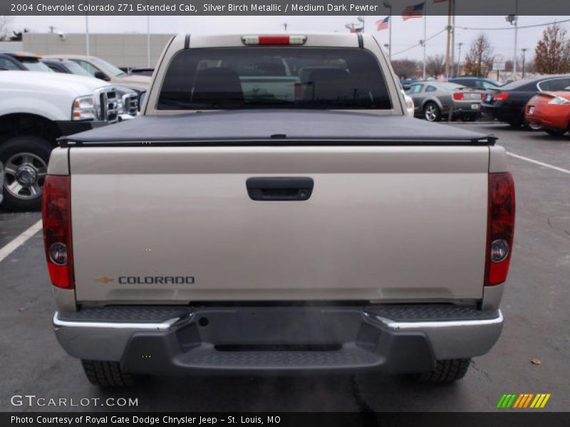 Silver Birch Metallic / Medium Dark Pewter 2004 Chevrolet Colorado Z71 Extended Cab