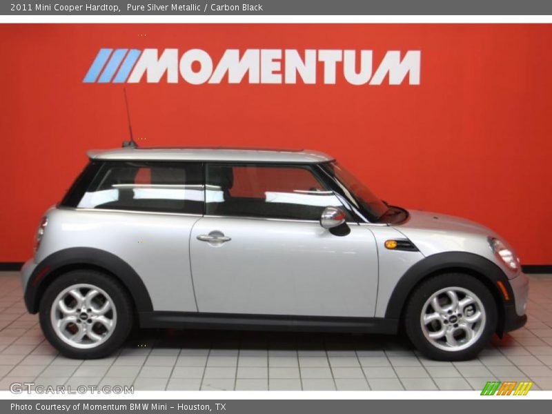 Pure Silver Metallic / Carbon Black 2011 Mini Cooper Hardtop
