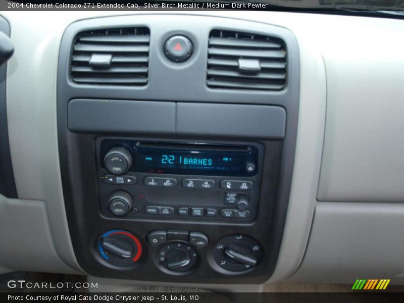 Silver Birch Metallic / Medium Dark Pewter 2004 Chevrolet Colorado Z71 Extended Cab