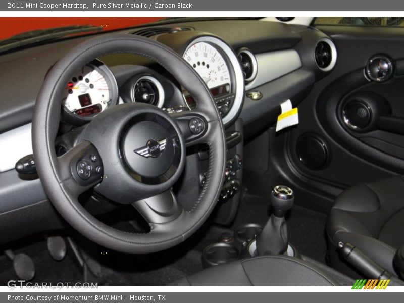 Pure Silver Metallic / Carbon Black 2011 Mini Cooper Hardtop