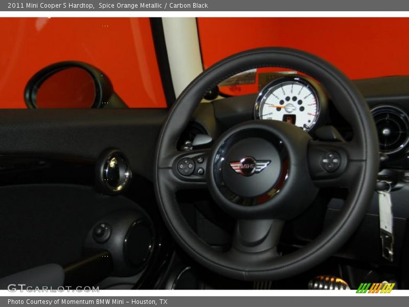 Spice Orange Metallic / Carbon Black 2011 Mini Cooper S Hardtop