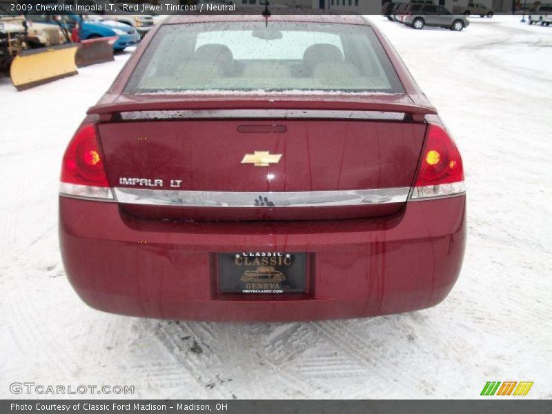 Red Jewel Tintcoat / Neutral 2009 Chevrolet Impala LT