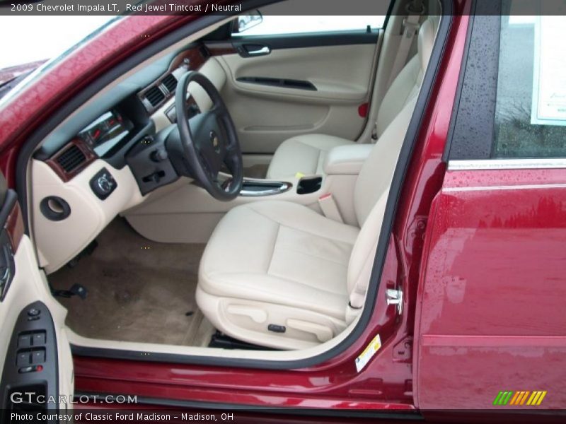Red Jewel Tintcoat / Neutral 2009 Chevrolet Impala LT