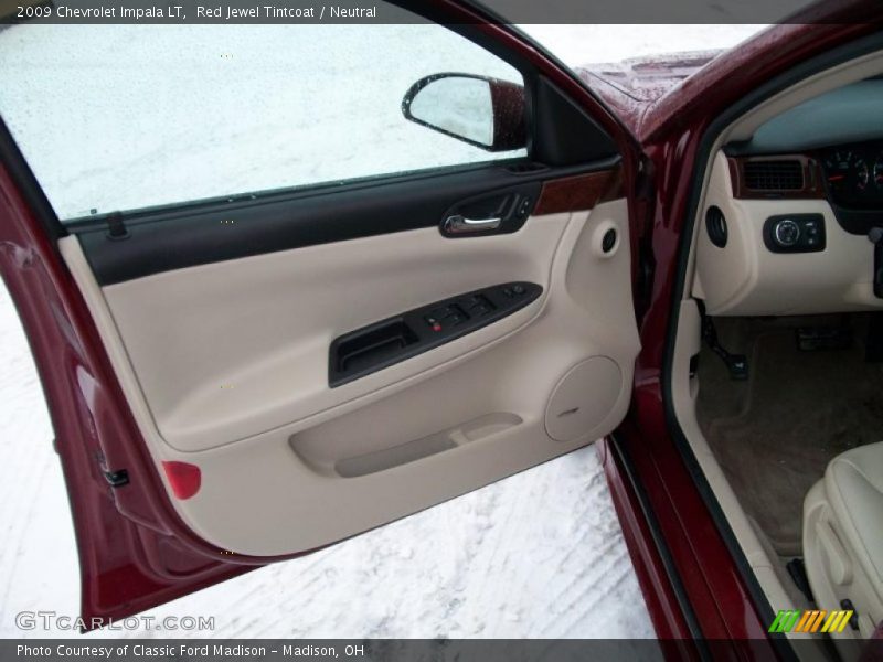 Red Jewel Tintcoat / Neutral 2009 Chevrolet Impala LT