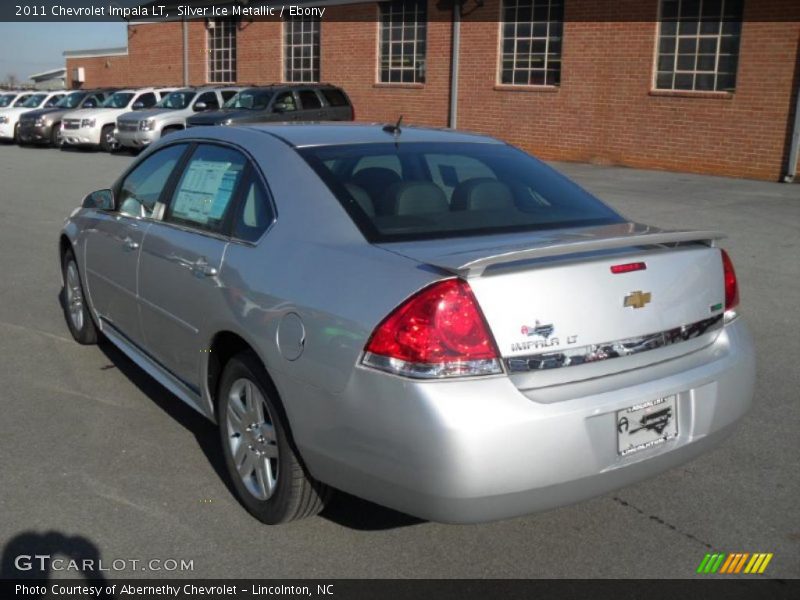 Silver Ice Metallic / Ebony 2011 Chevrolet Impala LT