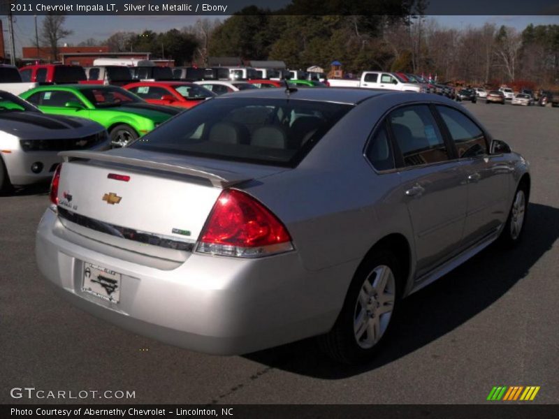 Silver Ice Metallic / Ebony 2011 Chevrolet Impala LT