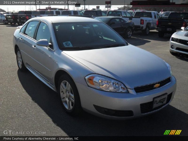 Silver Ice Metallic / Ebony 2011 Chevrolet Impala LT