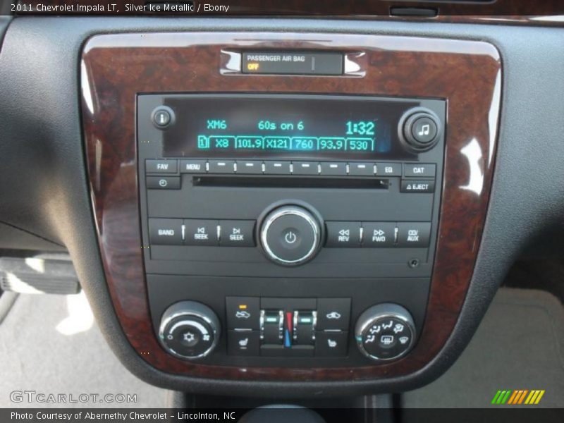 Silver Ice Metallic / Ebony 2011 Chevrolet Impala LT
