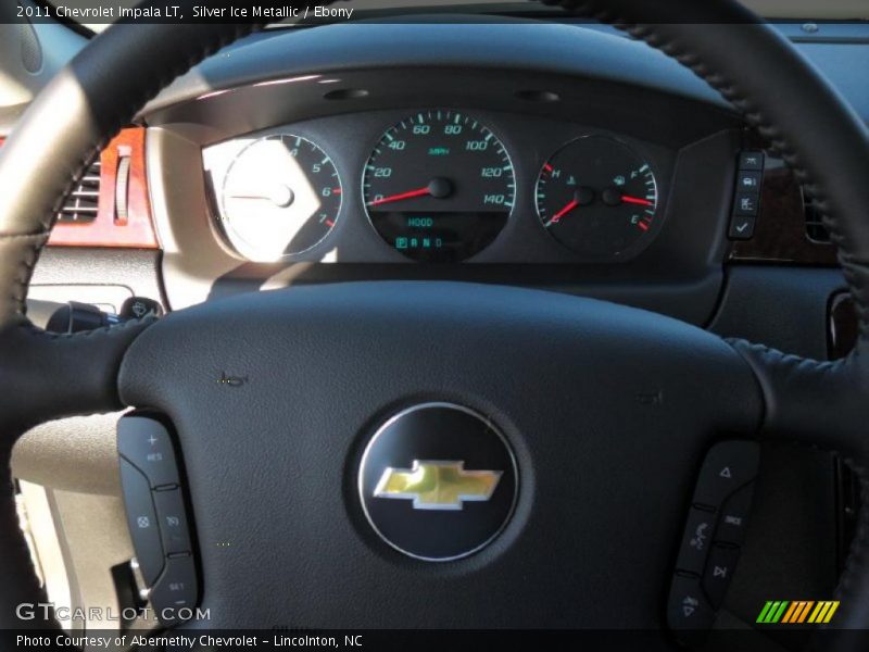 Silver Ice Metallic / Ebony 2011 Chevrolet Impala LT