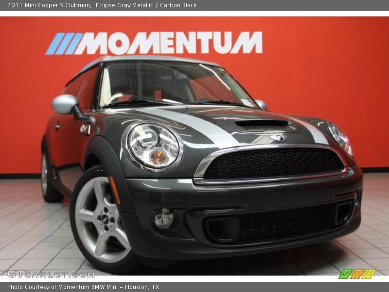 Eclipse Gray Metallic / Carbon Black 2011 Mini Cooper S Clubman