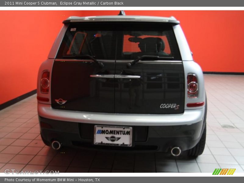 Eclipse Gray Metallic / Carbon Black 2011 Mini Cooper S Clubman