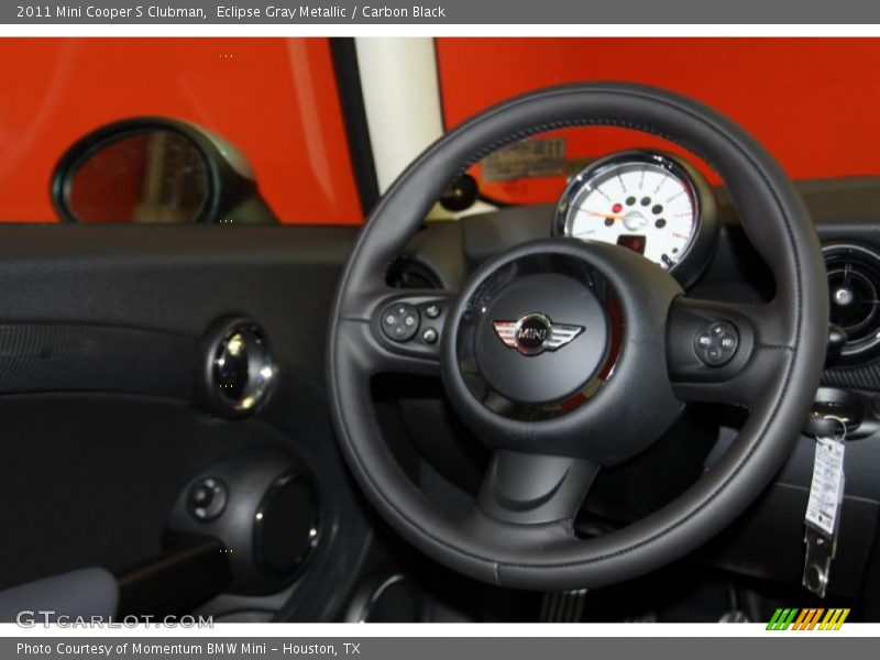 Eclipse Gray Metallic / Carbon Black 2011 Mini Cooper S Clubman