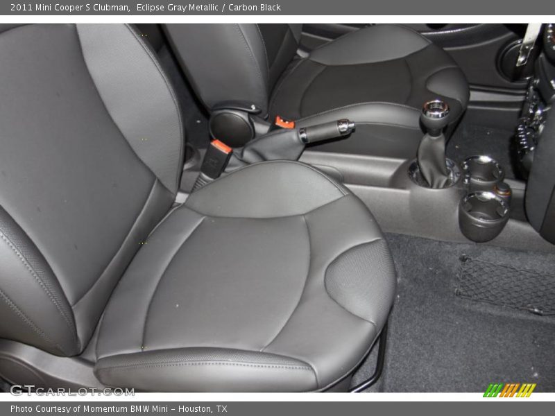 Eclipse Gray Metallic / Carbon Black 2011 Mini Cooper S Clubman