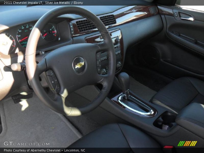 Silver Ice Metallic / Ebony 2011 Chevrolet Impala LT