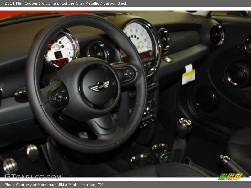 Eclipse Gray Metallic / Carbon Black 2011 Mini Cooper S Clubman