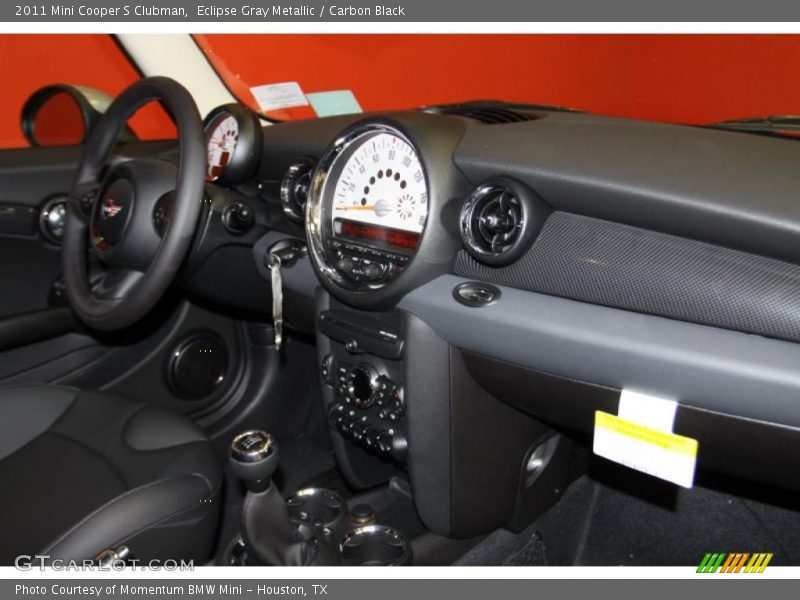 Eclipse Gray Metallic / Carbon Black 2011 Mini Cooper S Clubman