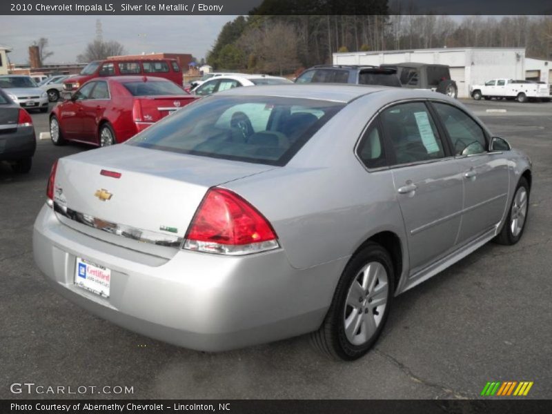 Silver Ice Metallic / Ebony 2010 Chevrolet Impala LS