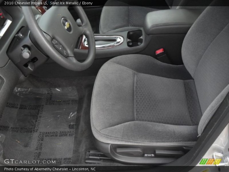 Silver Ice Metallic / Ebony 2010 Chevrolet Impala LS