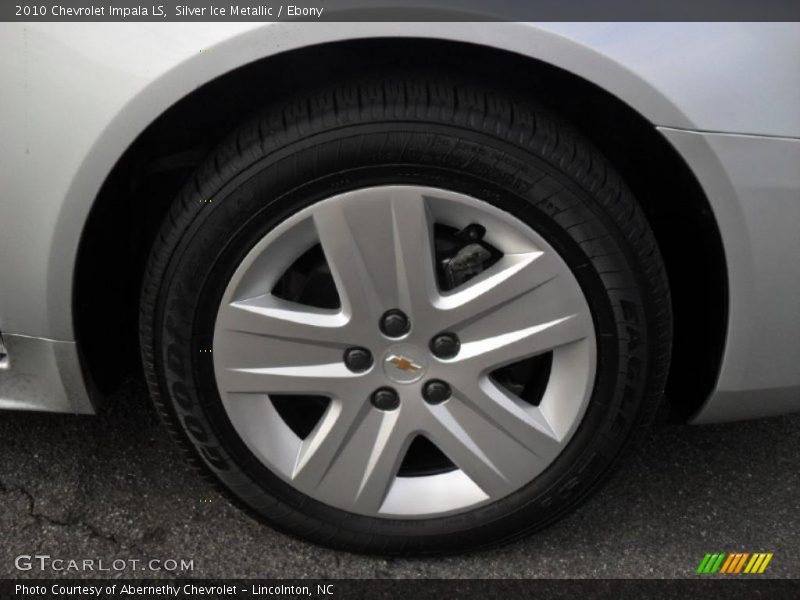 Silver Ice Metallic / Ebony 2010 Chevrolet Impala LS