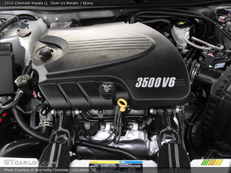 Silver Ice Metallic / Ebony 2010 Chevrolet Impala LS