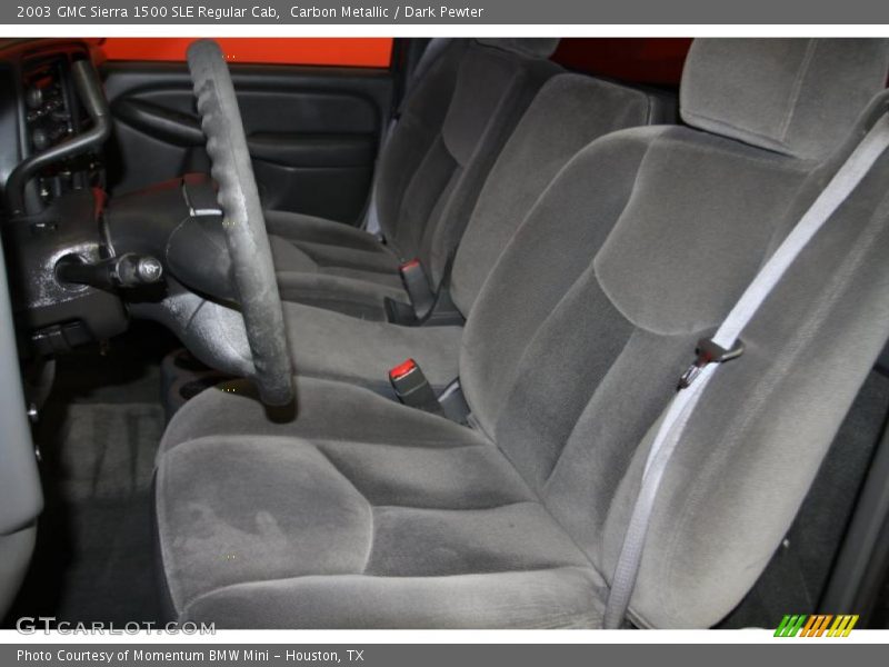 Carbon Metallic / Dark Pewter 2003 GMC Sierra 1500 SLE Regular Cab