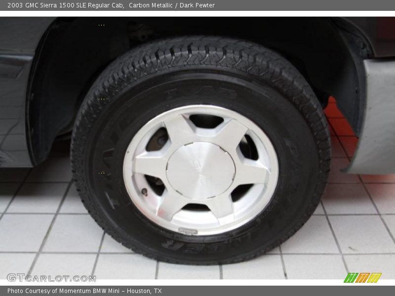 Carbon Metallic / Dark Pewter 2003 GMC Sierra 1500 SLE Regular Cab