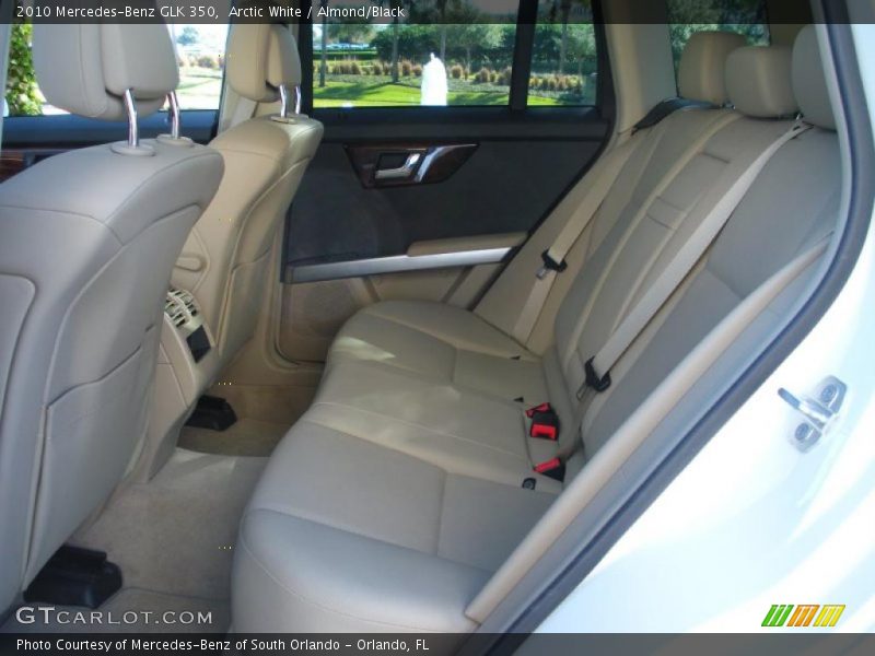 Arctic White / Almond/Black 2010 Mercedes-Benz GLK 350