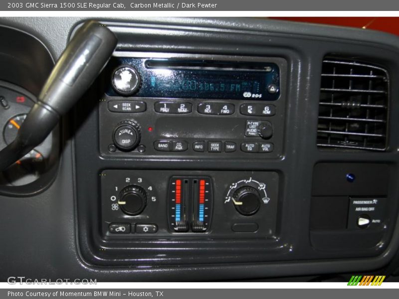 Carbon Metallic / Dark Pewter 2003 GMC Sierra 1500 SLE Regular Cab
