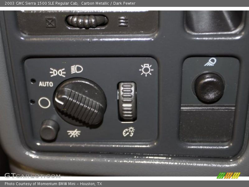 Carbon Metallic / Dark Pewter 2003 GMC Sierra 1500 SLE Regular Cab