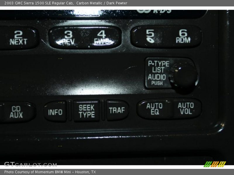 Carbon Metallic / Dark Pewter 2003 GMC Sierra 1500 SLE Regular Cab