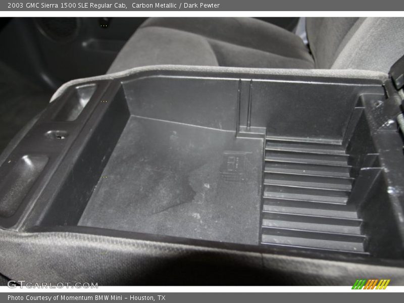 Carbon Metallic / Dark Pewter 2003 GMC Sierra 1500 SLE Regular Cab