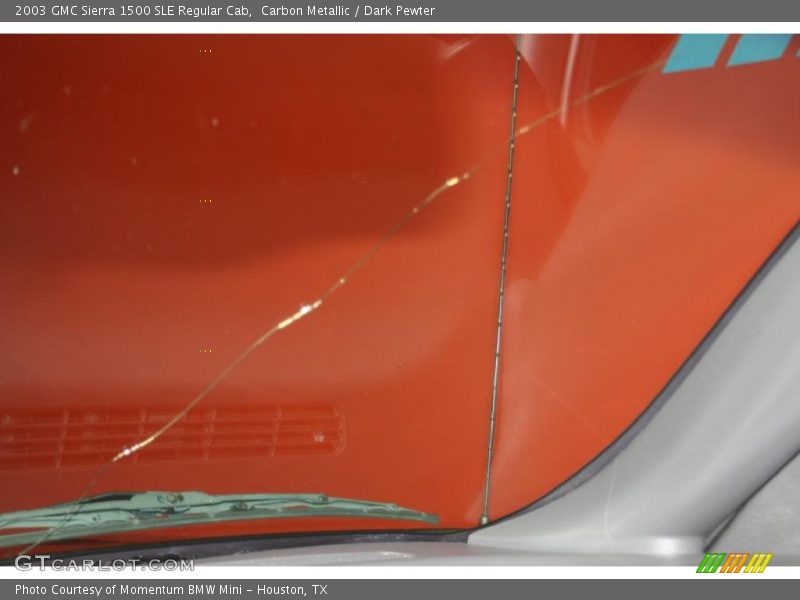 Carbon Metallic / Dark Pewter 2003 GMC Sierra 1500 SLE Regular Cab