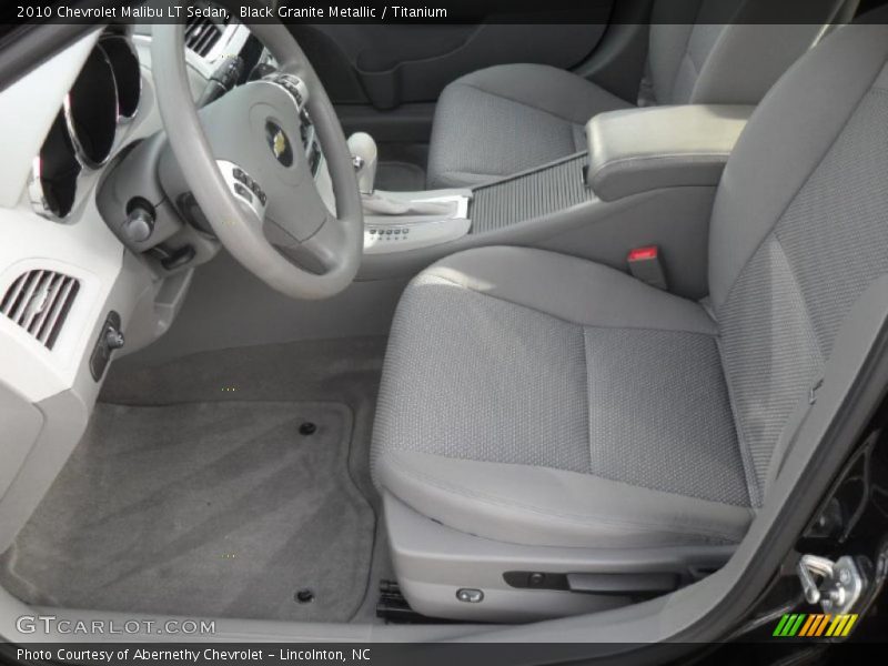 Black Granite Metallic / Titanium 2010 Chevrolet Malibu LT Sedan