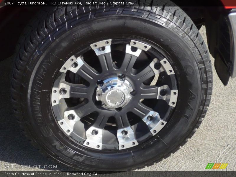 Custom Wheels of 2007 Tundra SR5 TRD CrewMax 4x4