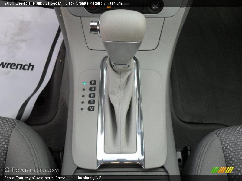 Black Granite Metallic / Titanium 2010 Chevrolet Malibu LT Sedan