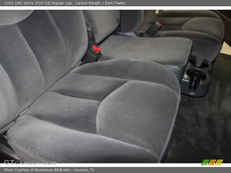 Carbon Metallic / Dark Pewter 2003 GMC Sierra 1500 SLE Regular Cab