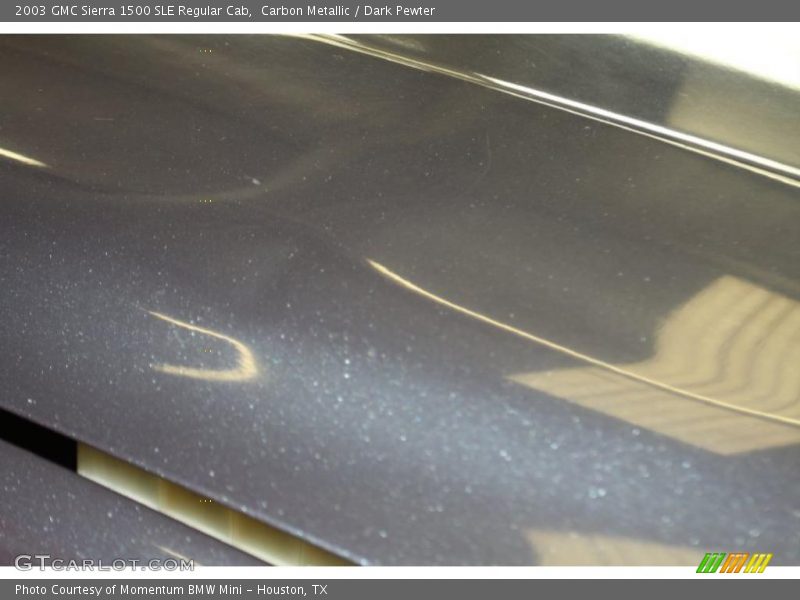 Carbon Metallic / Dark Pewter 2003 GMC Sierra 1500 SLE Regular Cab