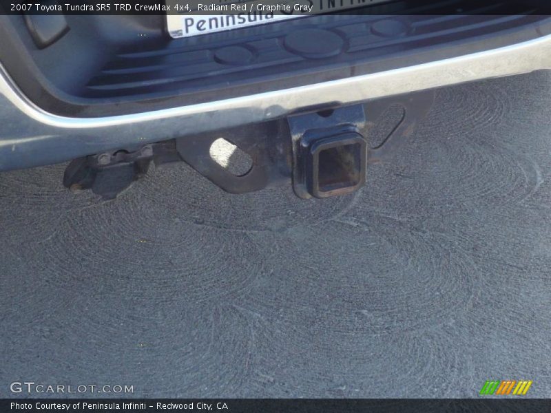 Radiant Red / Graphite Gray 2007 Toyota Tundra SR5 TRD CrewMax 4x4