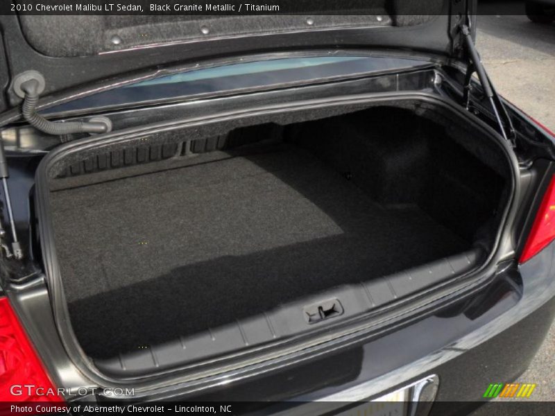 Black Granite Metallic / Titanium 2010 Chevrolet Malibu LT Sedan