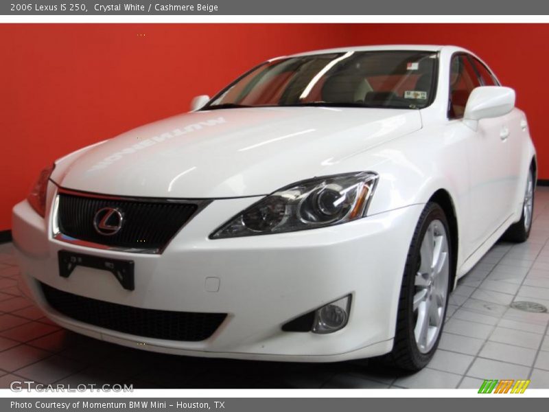 Crystal White / Cashmere Beige 2006 Lexus IS 250