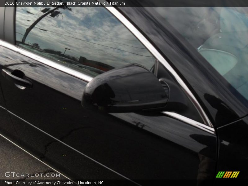Black Granite Metallic / Titanium 2010 Chevrolet Malibu LT Sedan