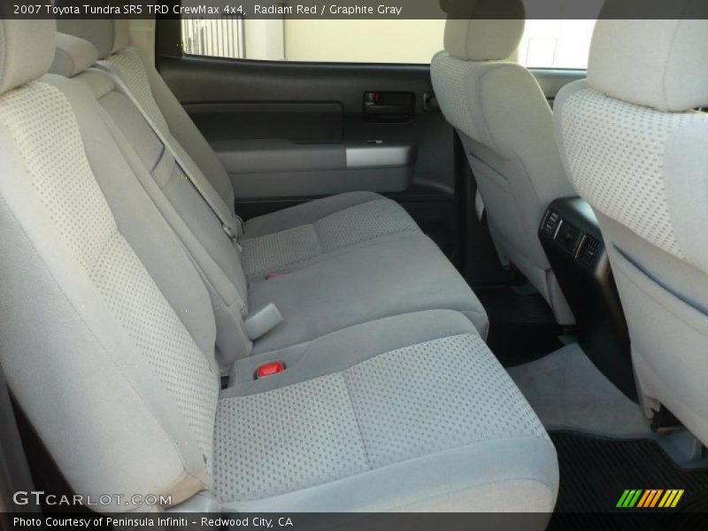Radiant Red / Graphite Gray 2007 Toyota Tundra SR5 TRD CrewMax 4x4