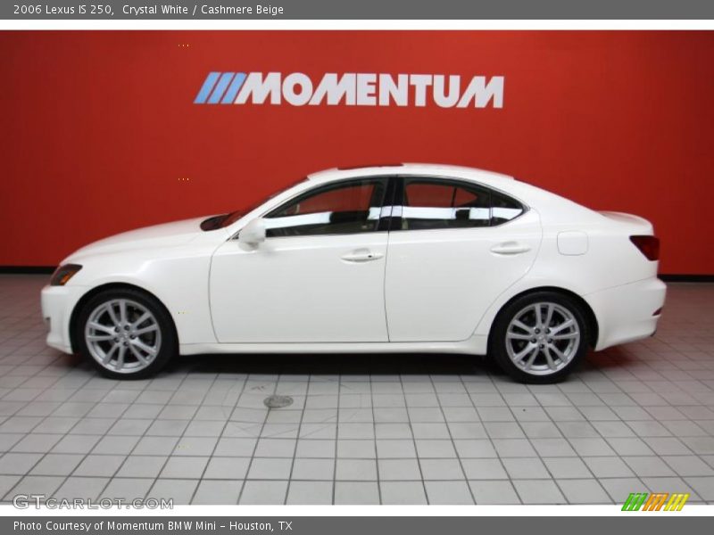 Crystal White / Cashmere Beige 2006 Lexus IS 250