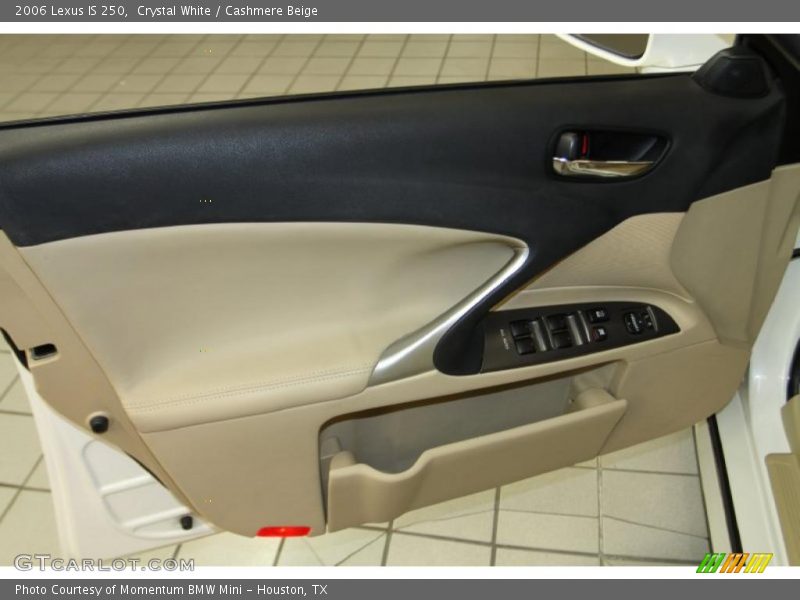 Crystal White / Cashmere Beige 2006 Lexus IS 250