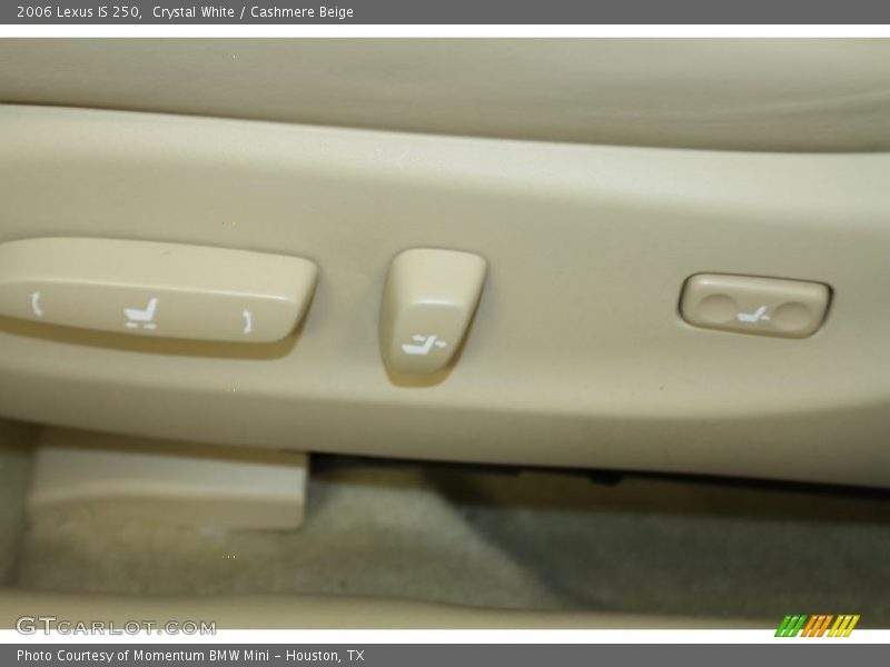 Crystal White / Cashmere Beige 2006 Lexus IS 250